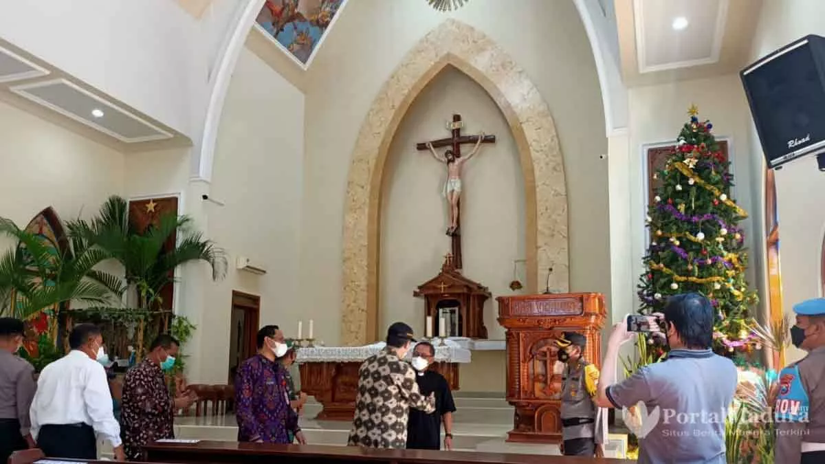 140 Petugas Gabungan Amankan Natal di Sumenep