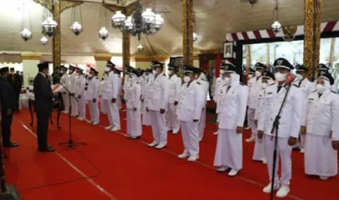 88 Kades Resmi Dilantik, Bupati Sumenep: Rangkul Semua Warga