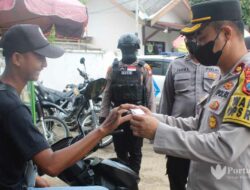 Jelang Nataru, Wakapolres Sumenep Cek Prokes Tiga Lokasi