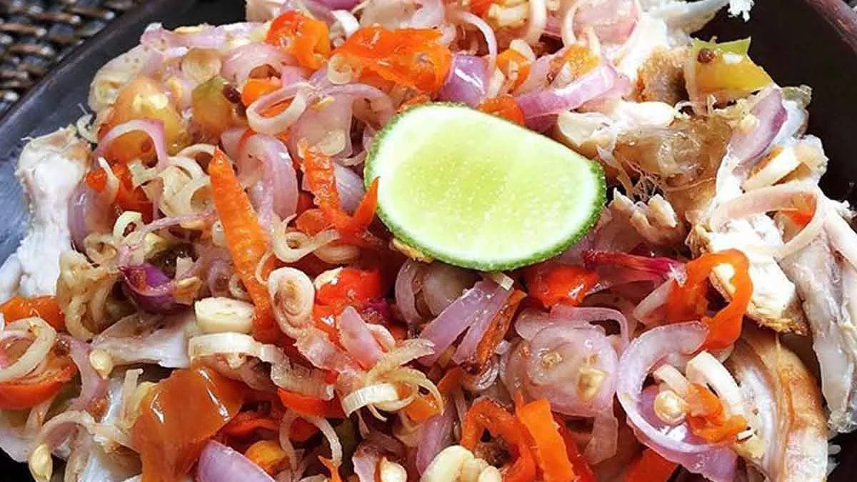 Resep Ayam Suwir Sambal Matah, Dijamin Nagih