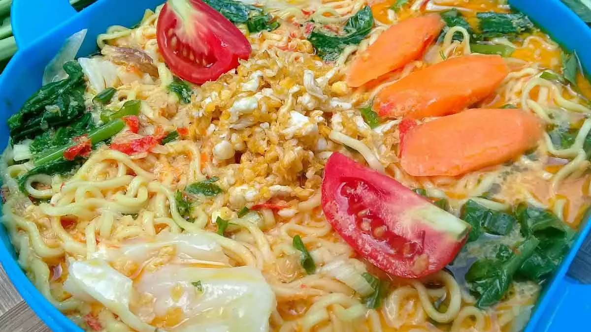 Resep Mi Kuah Santan Pedas, Cocok Dinikmati Saat Hujan