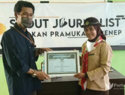 Smart Scout Camp 2021, Pramuka Sumenep Dibekali Pengetahuan Jurnalistik