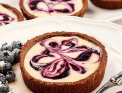 Resep Dessert Blueberry Milk Tart, Sajian untuk Natal dan Tahun Baru