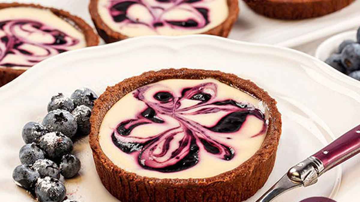 Resep Dessert Blueberry Milk Tart, Sajian untuk Natal dan Tahun Baru