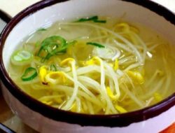 Resep Sup kecambah yang Gurih dan Sehat