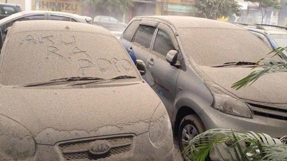 6 Komponen Mobil yang Bisa Rusak Karena Abu Vulkanik