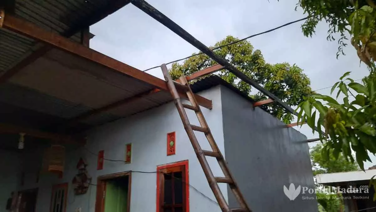 Angin Kencang Landa Tiga Kecamatan di Pamekasan