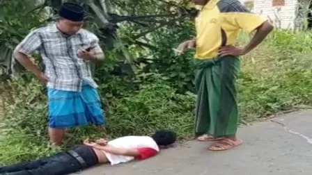 Diduga Maling Motor, Pria di Sumenep Diamuk Massa