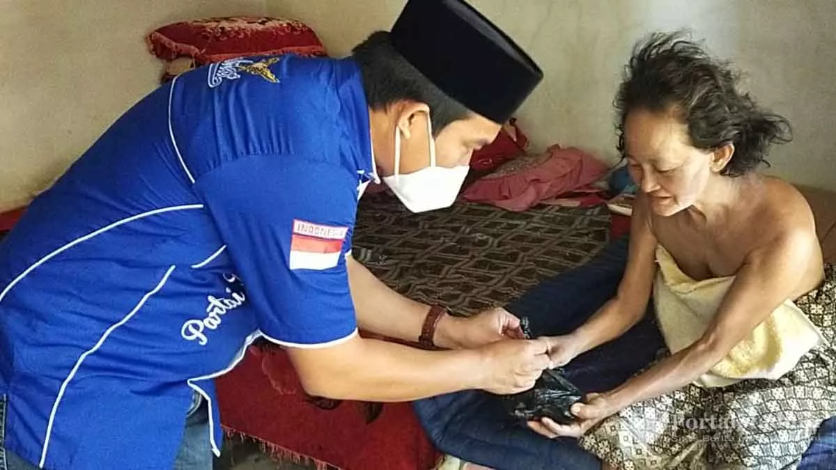 Legislator Demokrat Sumenep Rajin Berbagi Kebahagiaan dengan Warga Kurang Beruntung