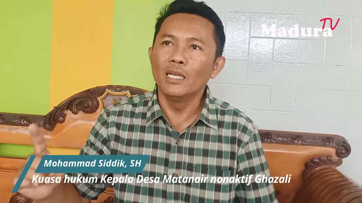 Pemkab Diruwat, Siddik: Mereka tak paham substansi hukum
