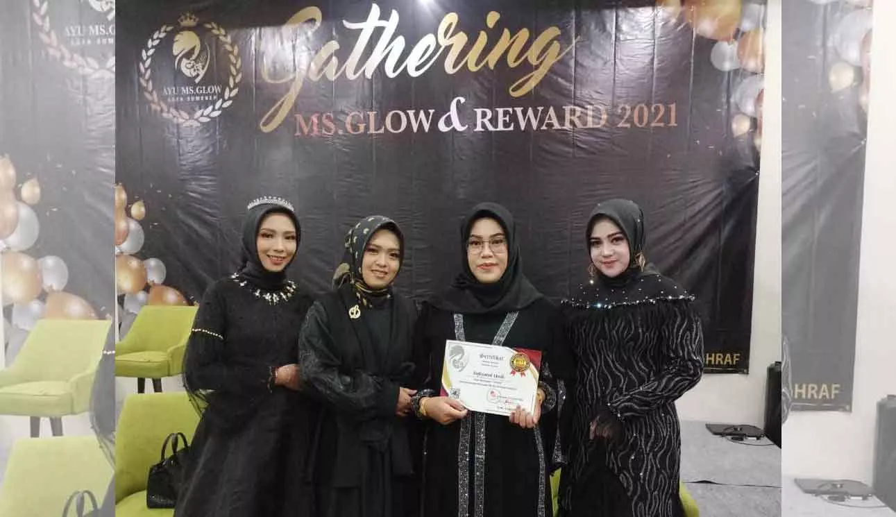 Omset MS Glow Agen Pusat Ayu Anggraini Sumenep Tembus Rp100 Juta per Bulan, Jaringan Dapat Reward