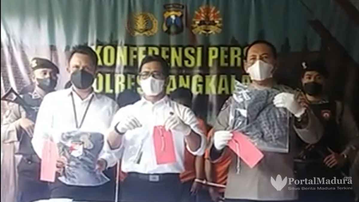 Sindikat Maling Motor 5 Pelaku Ditangkap Polres Bangkalan