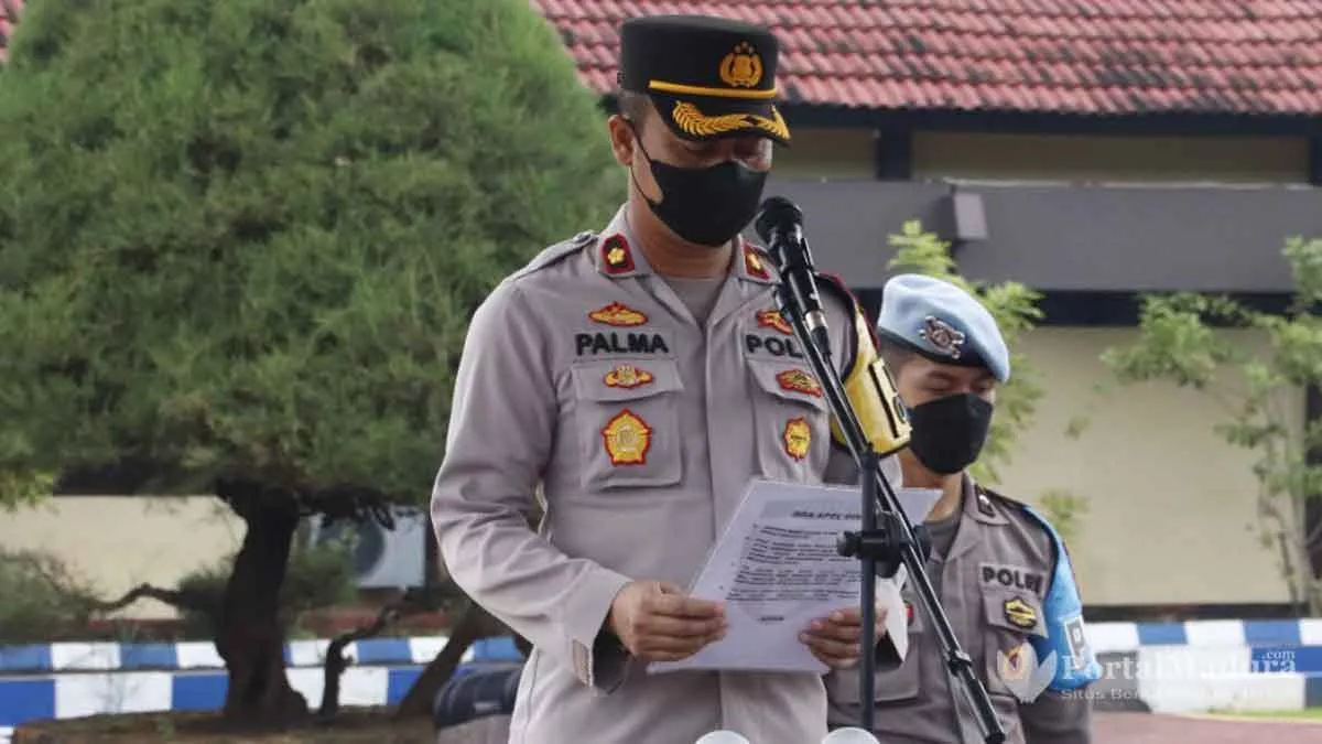 Perilaku Polri, Capaian Vaksin hingga Unras Jadi Atensi Polres Sumenep Hari Ini