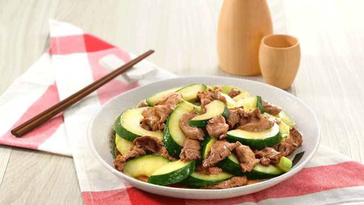 Resep Tumis Daging Mentimun Ala Korea yang Praktis dan Gurih