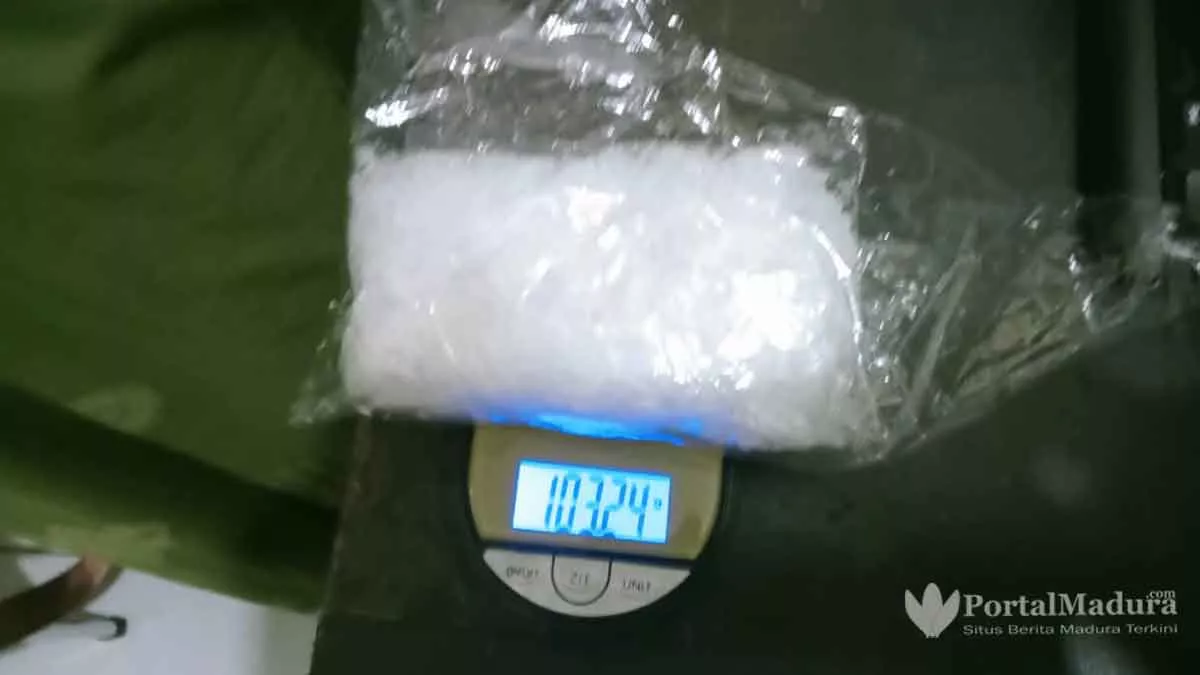 4 Warga Jember Ditangkap di Sampang Bawa Sabu 103,24 gram
