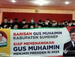 Barisan Gus Muhaimin Sumenep Deklarasi Cak Imin Jadi Presiden 2024
