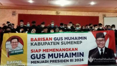 Barisan Gus Muhaimin Sumenep Deklarasi Cak Imin Jadi Presiden 2024