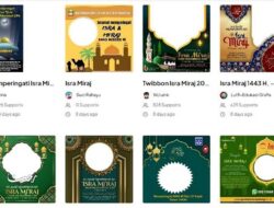 Link Download Twibbon Isra Miraj 2022 Terbaru
