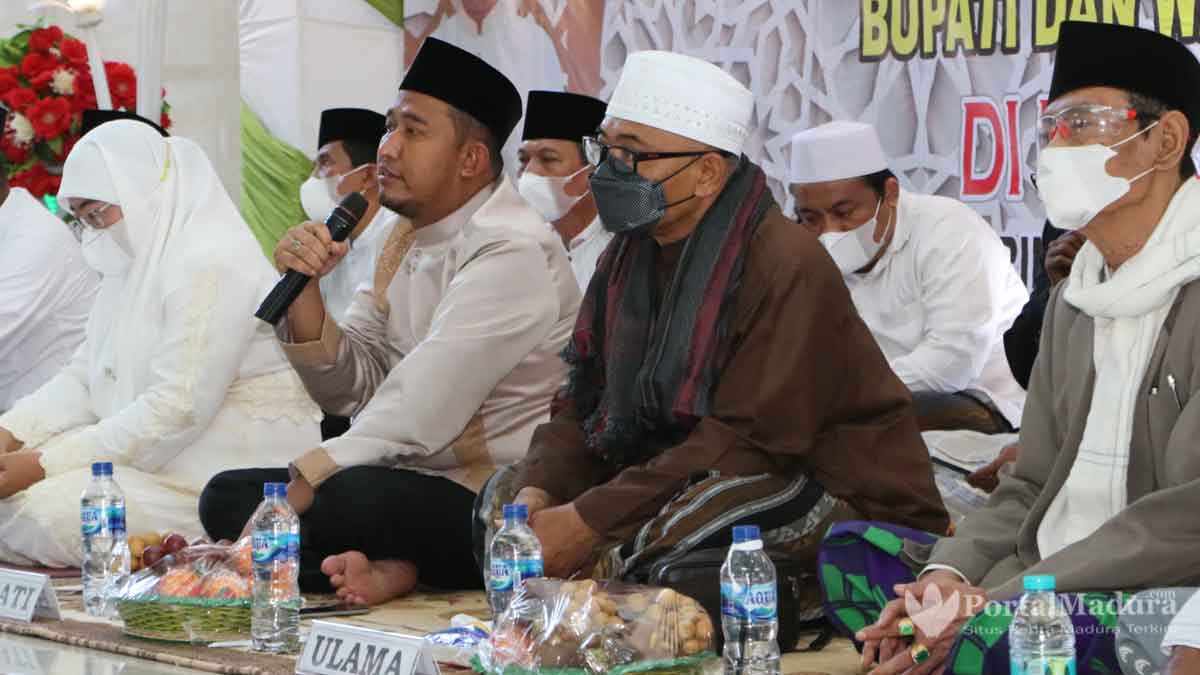 Momen Isra Mikraj, Bupati Sumenep Sampaikan Capaian Program 1 Tahun