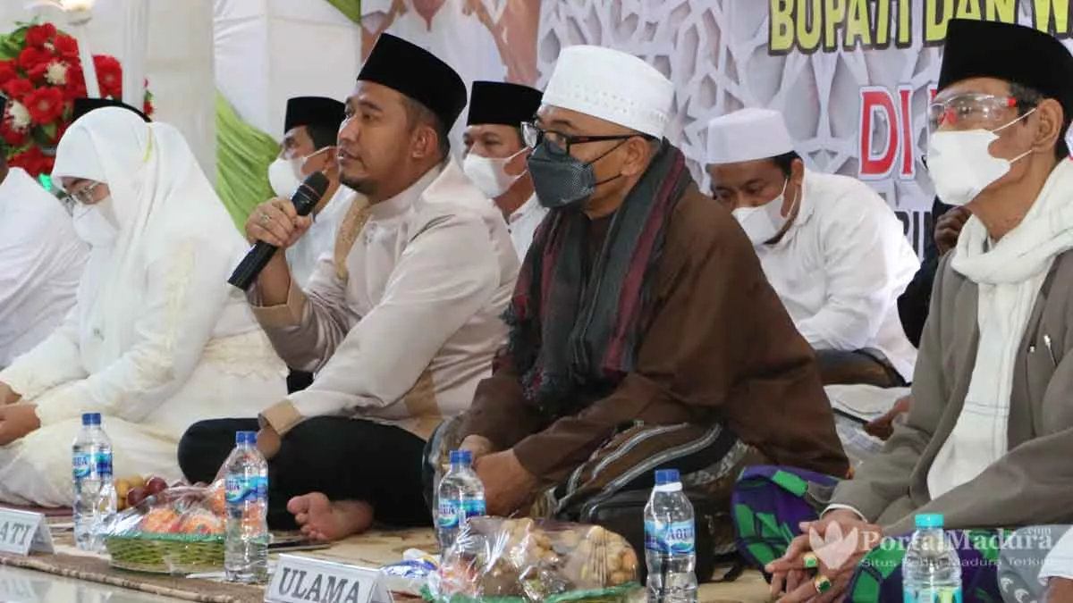 Momen Isra Mikraj, Bupati Sumenep Sampaikan Capaian Program 1 Tahun