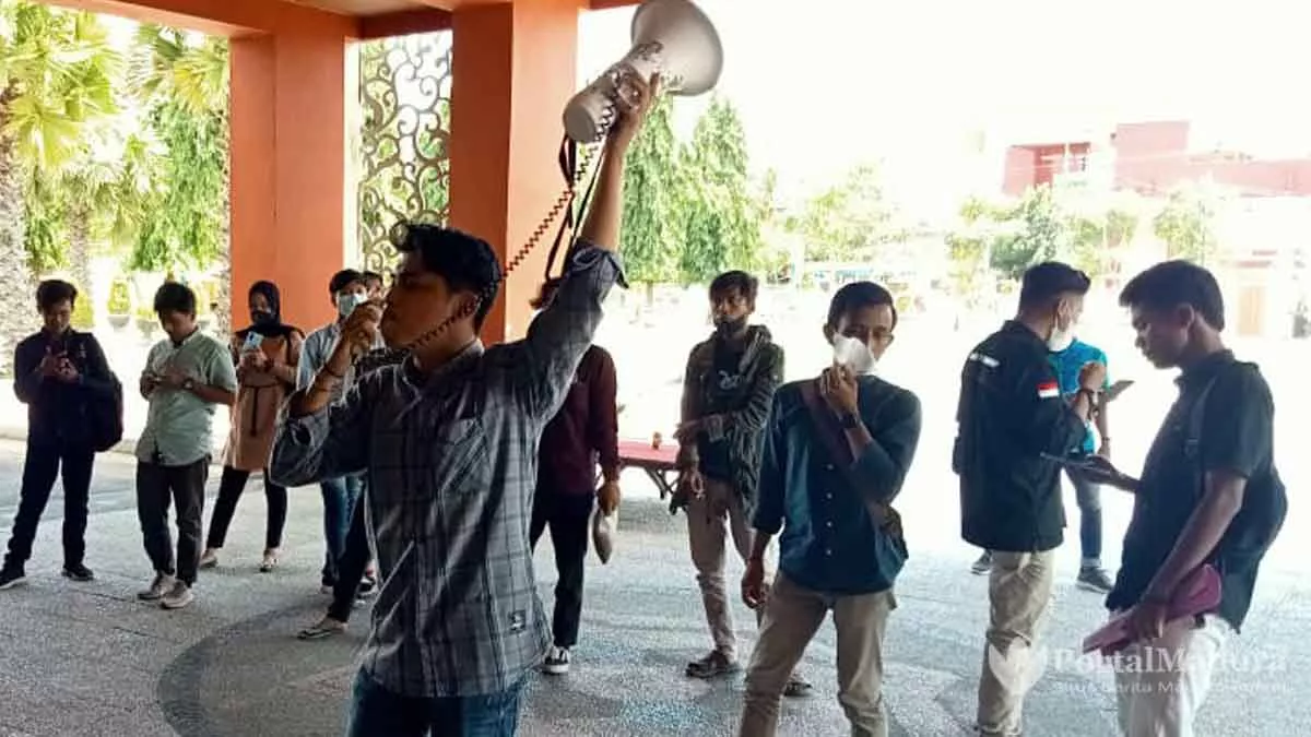 Mahasiswa Sumenep Kembali Demo Galian C Ilegal
