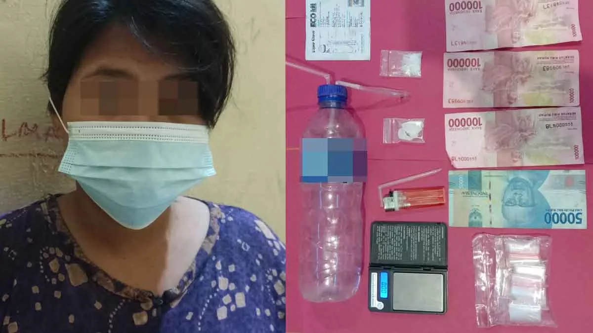 Pasutri di Sumenep Kompak Jualan Sabu-sabu