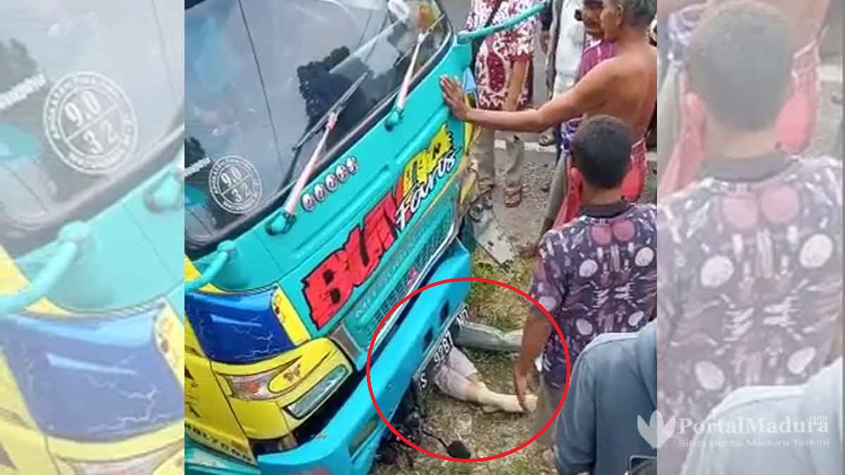 Pemotor Perempuan asal Sumenep Meninggal Terlindas Truk di Bangkalan