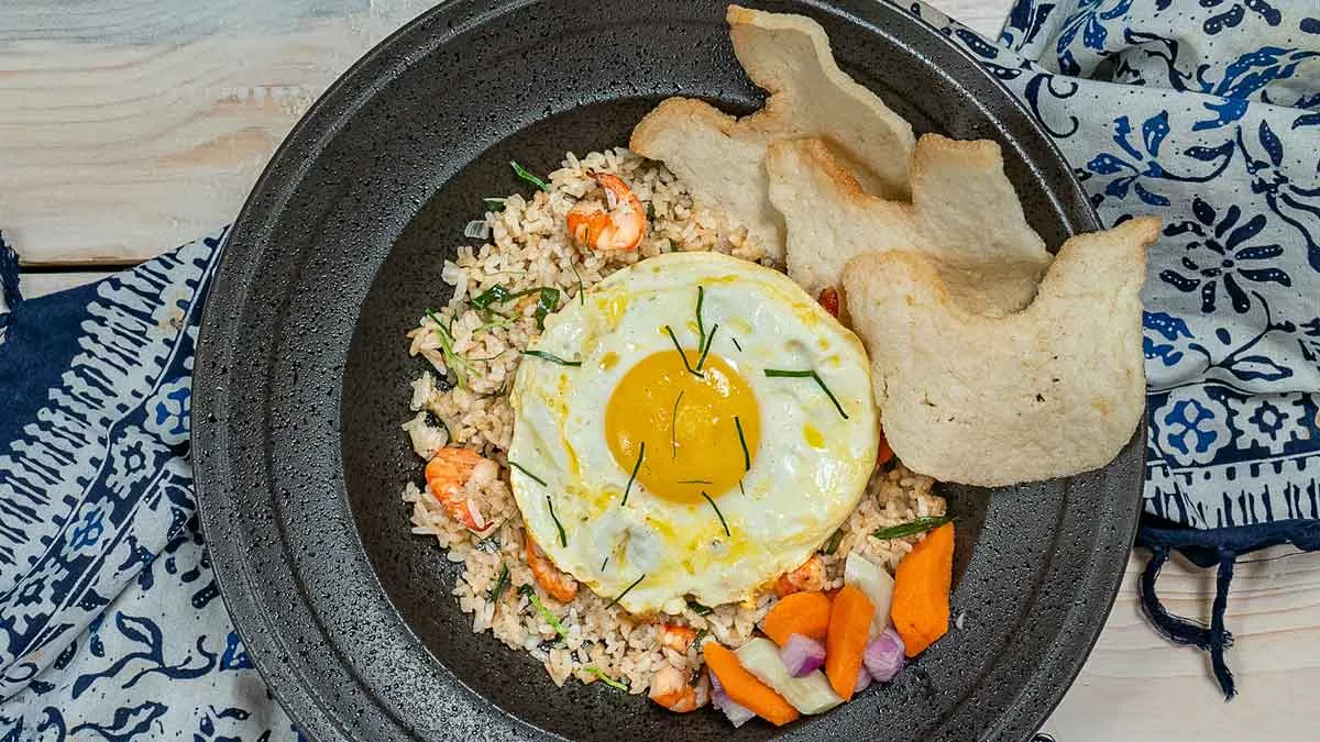 Resep Nasi Goreng Jeruk, Aromanya Menggugah Selera