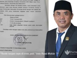 Wakil Ketua DPRD Sumenep, Faisal: Tanda tangan saya di scan