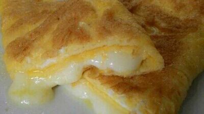 Resep Telur Dadar Keju Lumer yang Lezat