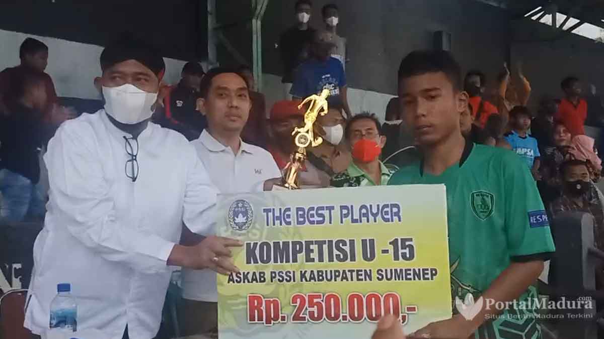 Askab PSSI Sumenep Sukses Gelar Kompetisi U-15