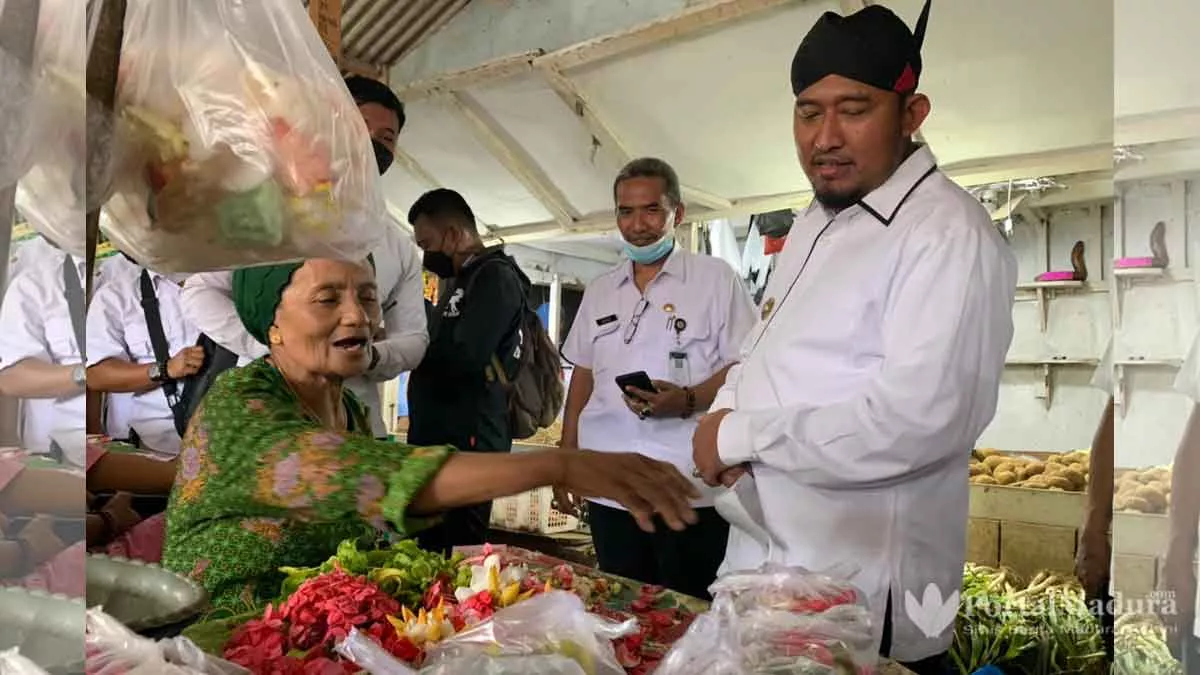 Bupati Fauzi Sidak, Pastikan Harga Komoditas Stabil Jelang Ramadan