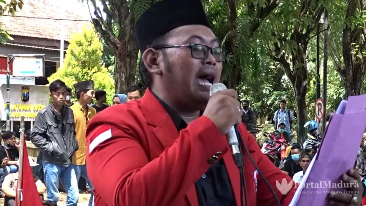 Desak Usut Tragedi 13 Maret, Berbagai Elemen Demo Polres Sumenep