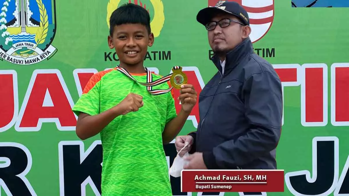 Godokan Golden Water SC, Reza Sumbang Medali Emas, Begini Respon Bupati Sumenep