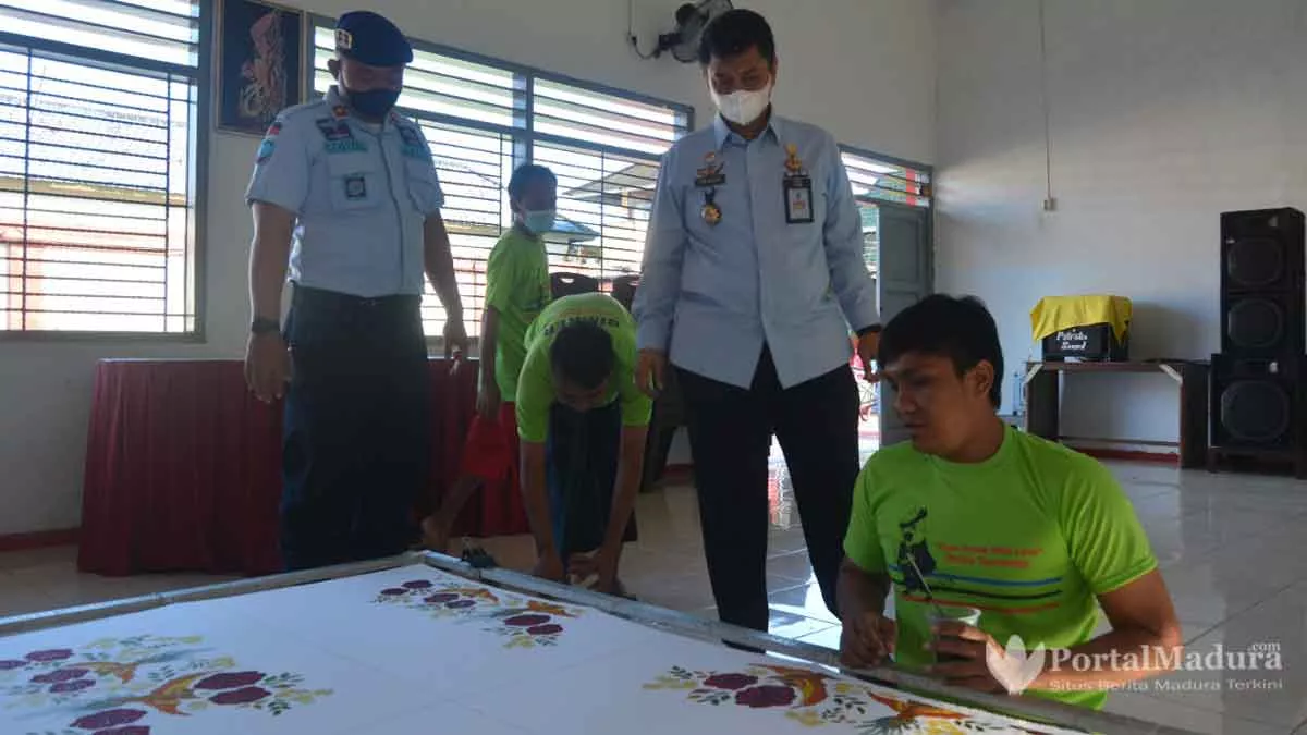 Kunjungi Rutan Sumenep, Kadivpas Kanwil Jatim Tekankan Pembangunan Zona Integritas