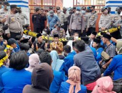 Demo Masalah BPNT Memanas, DPRD Sampang Terima Tuntutan Aktivis PMII