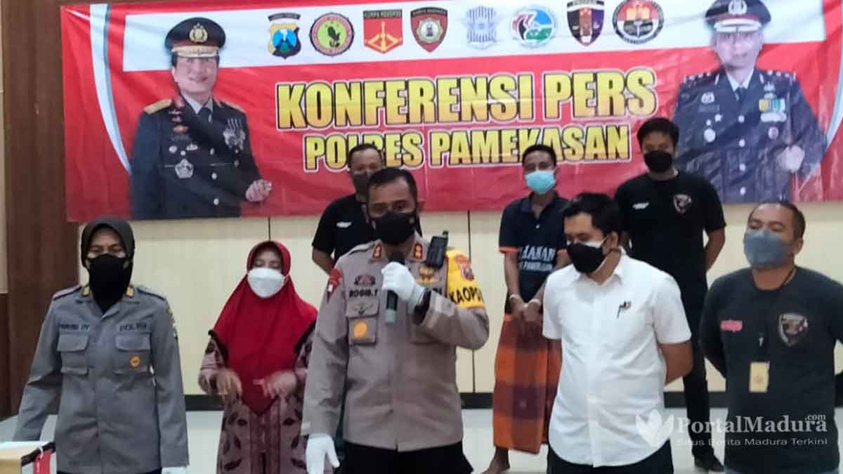 Polisi Ringkus 1 Tersangka Pembunuhan Cakades Pamekasan