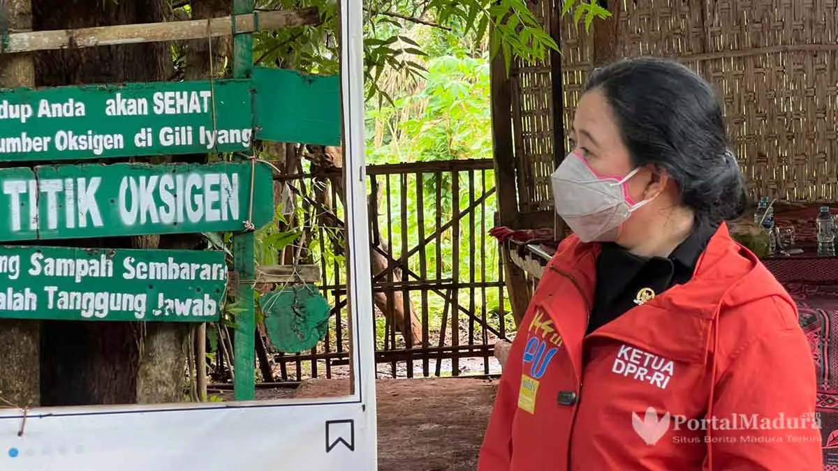Puan Maharani di Titik Oksigen Terbaik Kedua Dunia