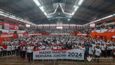 Relawan Banyumas Satu Komando 'Madep Mantep 2024 Bersama Jokowi'