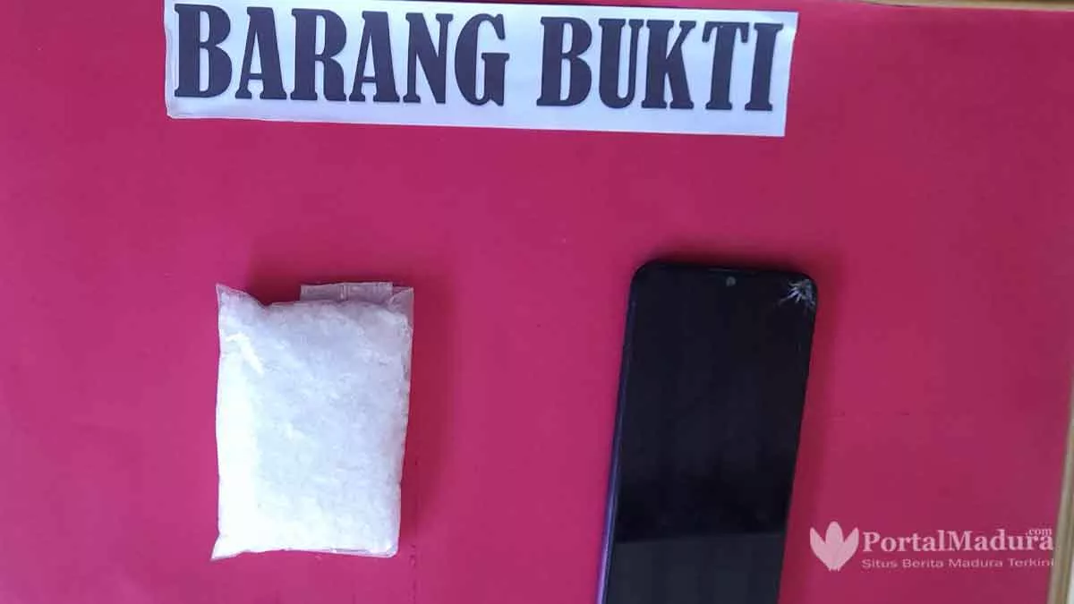 Remaja Sampang Diciduk Polisi, Miliki Sabu Siap Edar Seberat 100 gram lebih