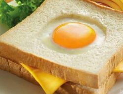 Resep Roti Panggang Telur, Menu Sarapan Enak dan Mudah
