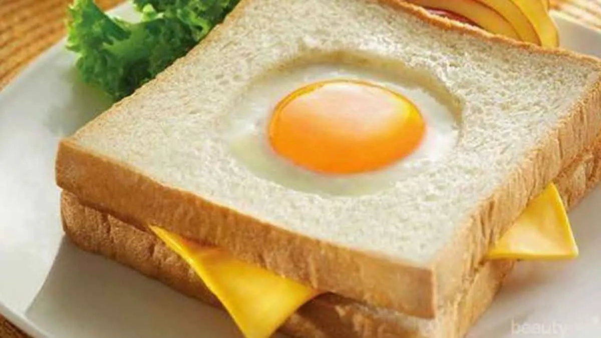 Resep Roti Panggang Telur, Menu Sarapan Enak dan Mudah