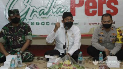 Resmikan Graha Pers, Bupati Fauzi Minta Kepala OPD Tak Perlambat Kinerja Wartawan