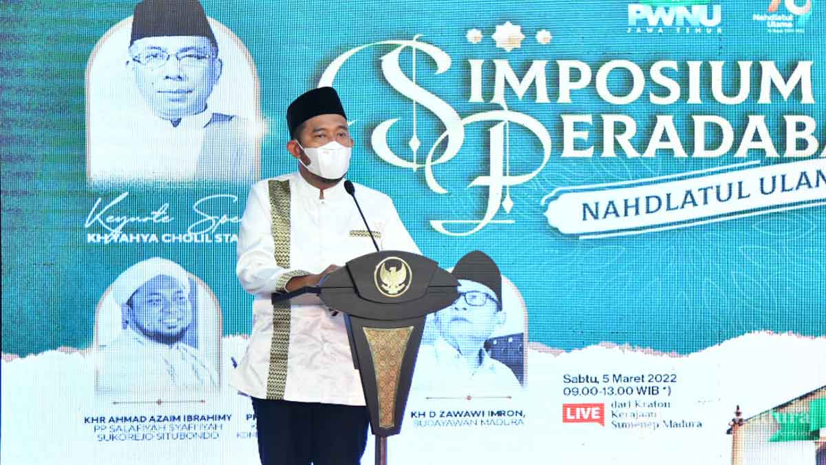 Simposium Peradaban NU, Bupati Sumenep Kenalkan Budaya, Bahasa & Ragam Suku