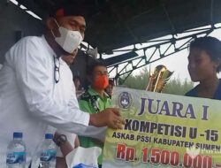 Sukses Kompetisi U-15, Bupati Fauzi: Akan muncul generasi sepakbola berkualitas
