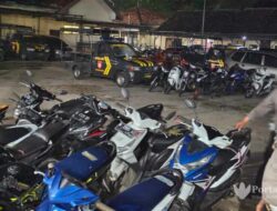 28 Motor Diamankan Polisi Sumenep dari Arena Balap Liar Jelang Buka Puasa
