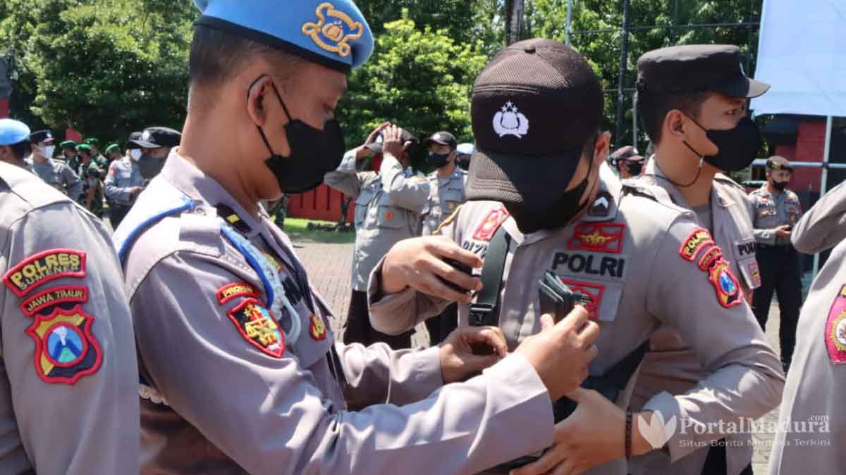 475 Petugas Gabungan Amankan Demo di Gedung DPRD Sumenep