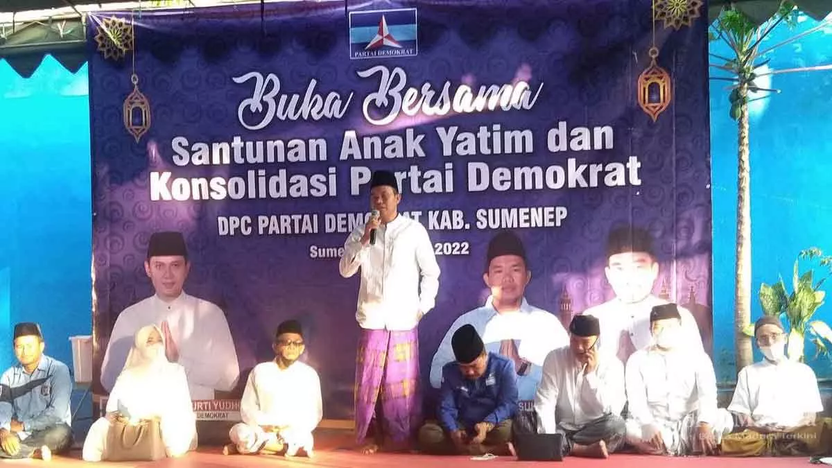 Demokrat Sumenep Santuni Anak Yatim