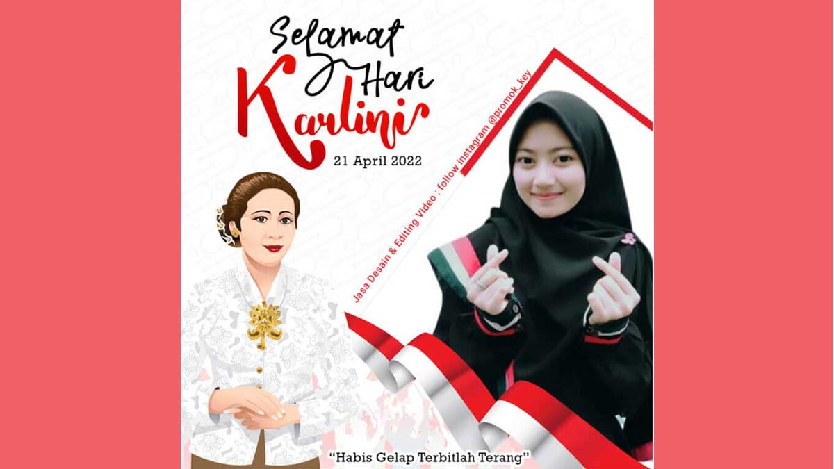 Desain Twibbon Hari Kartini Tahun 2022