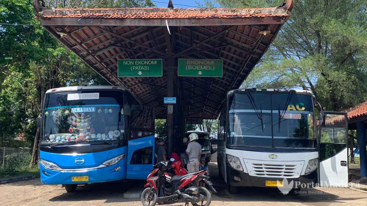 H-8 Lebaran 2022, Terminal Sumenep Terpantau Sepi